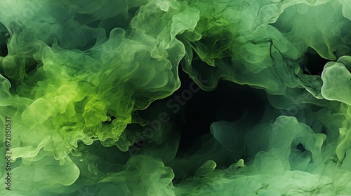 Generative AI. Green smoke