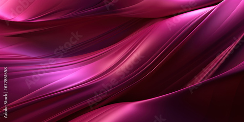 Metallic pink curves intertwine in a close-up abstract.