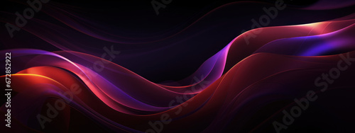 Abstract waves in a mesmerizing dance of color and light.