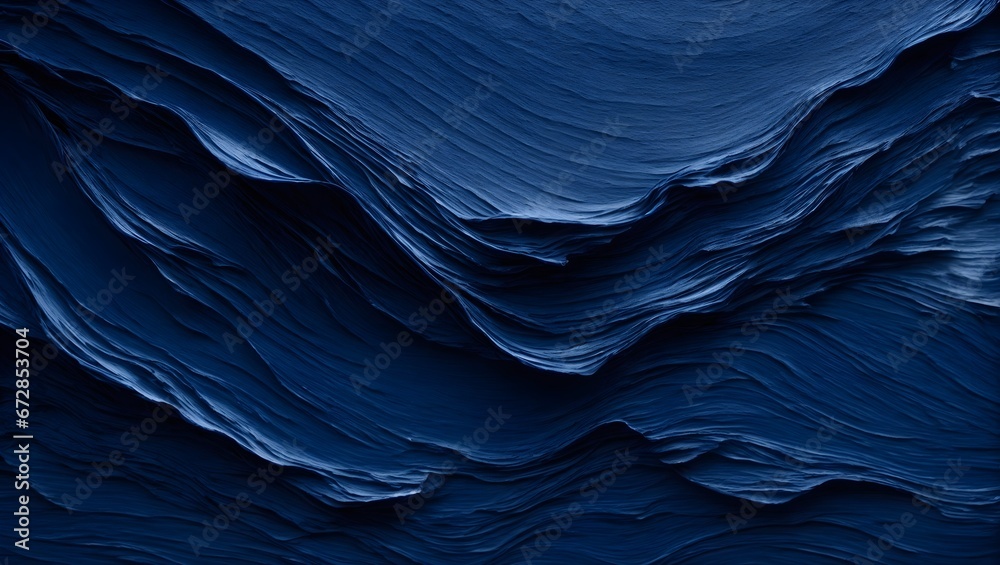 Closeup of abstract blue detailed texture background. Oil, acrylic brushstroke, pallet knife paint on canvas (Generative Ai) Closeup of abstract blue detailed texture background. Oil, acrylic brushstroke, pallet knife paint on canvas (Generative Ai)