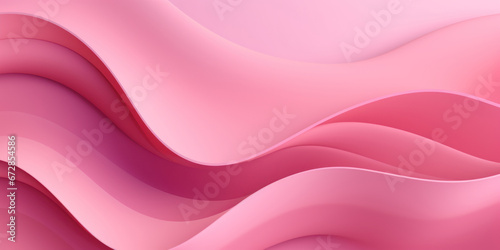 Delicate pink waves forming a graceful paper-like. © Lidok_L