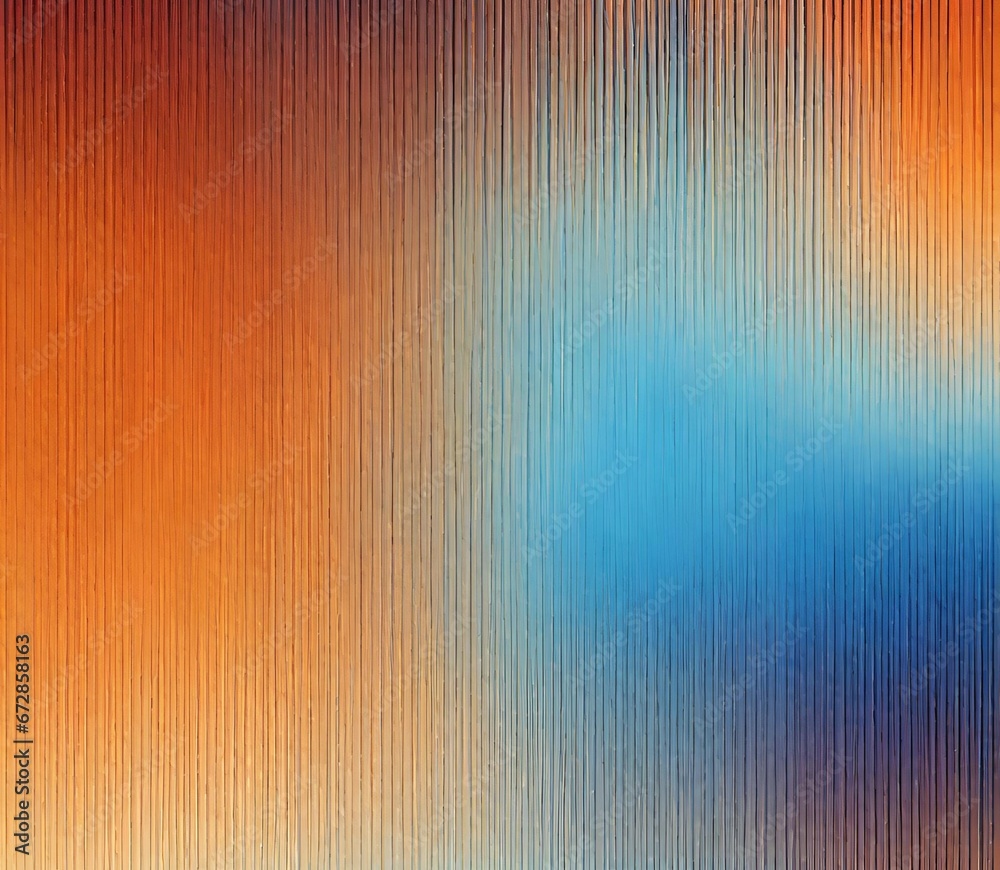 Obraz premium A gradient smooth background from bright blue to orange