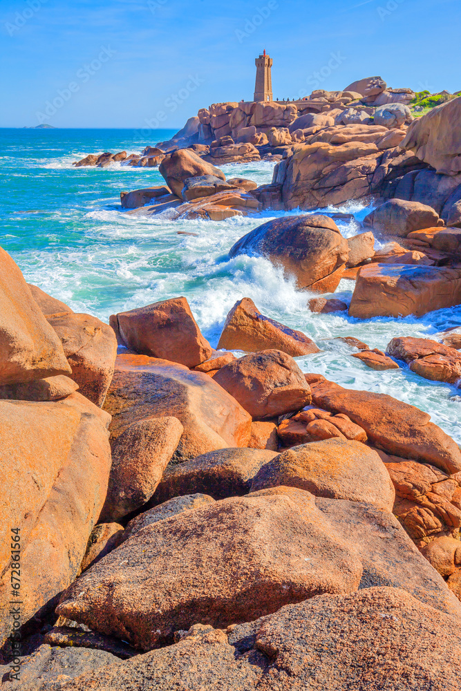 La côte de Granit Rose à Ploumanac'h