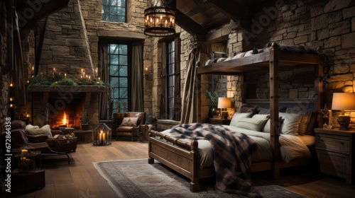 Rustic Comfort Bedroom
