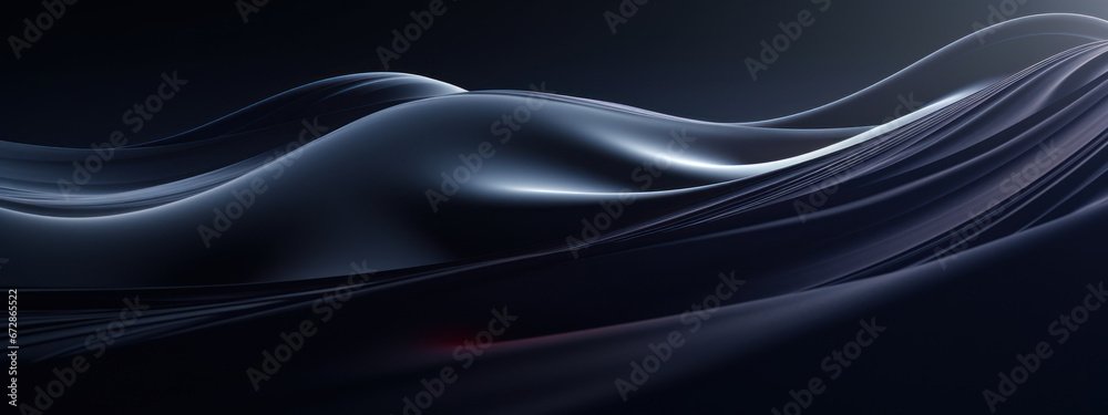 Dark 3D swirls in a moody abstract. Dark 3D swirls in a moody abstract.