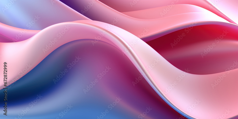 Elegant wavy formations of ribbons in a surreal 3D. Elegant wavy formations of ribbons in a surreal 3D.