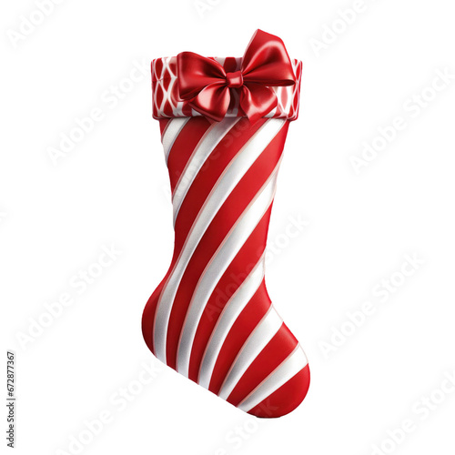 Christmas Stocking Isolated...