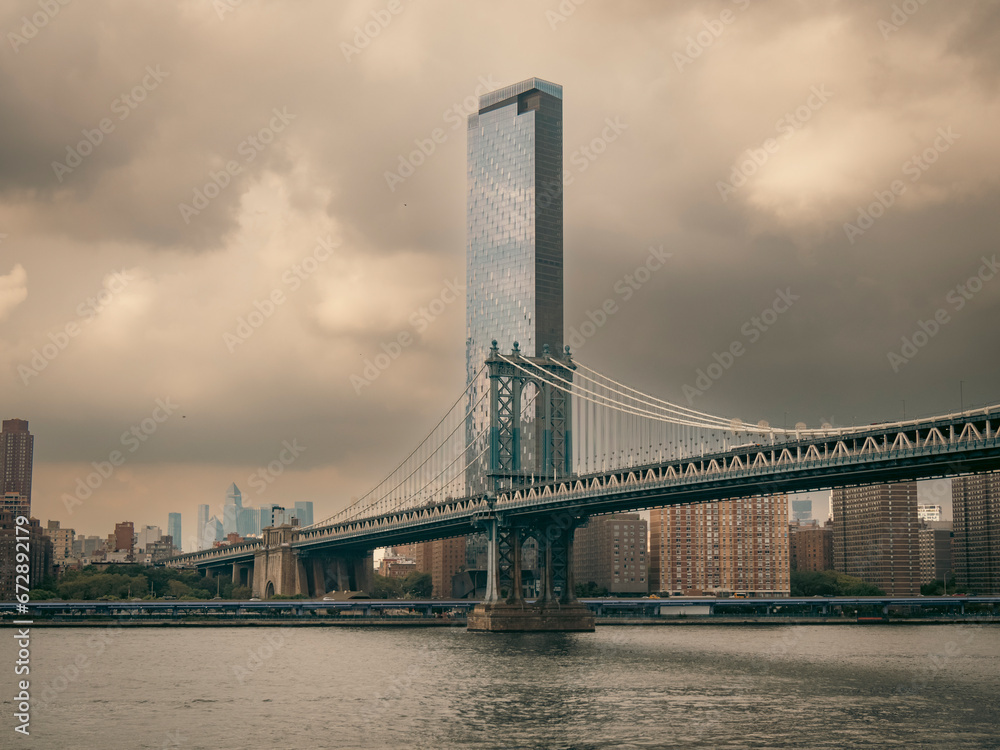 Manhatten Bridge in New York