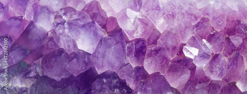 amethyst polished violet texture as nice natural background panoramic