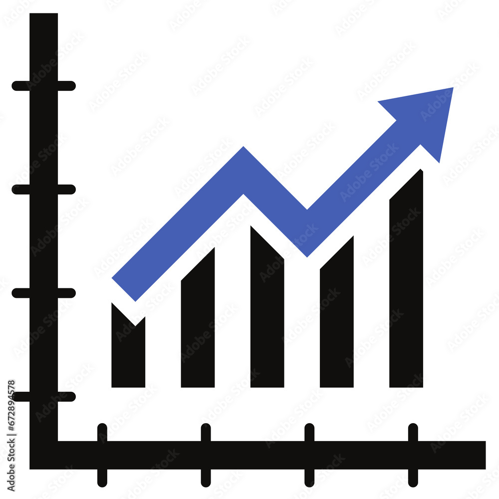 financial-charts-collection-diagram-or-area-chart-scatter-chart