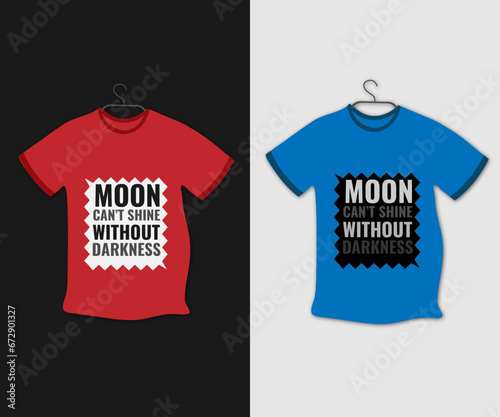 Typography T-shirt design template
