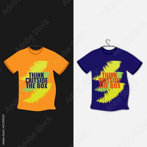Typography T-shirt design template