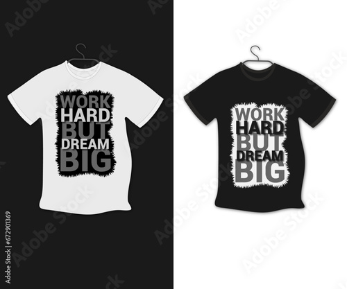 Typography T-shirt design template