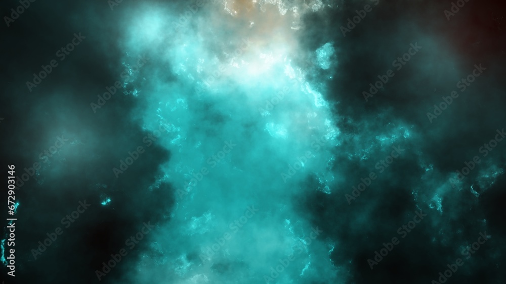 Fototapeta premium Abstract background blue and black