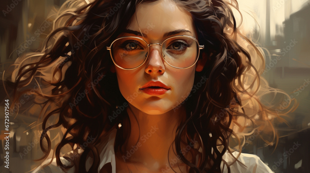 Obraz premium portrait of a woman