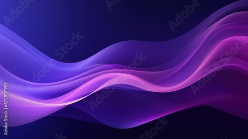 Purple color abstract background with wavy lines