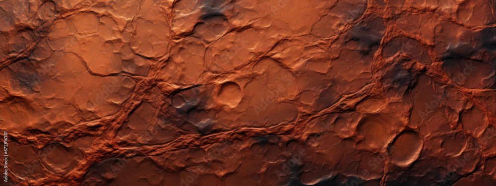 Martian surface close-up, desolate beauty.