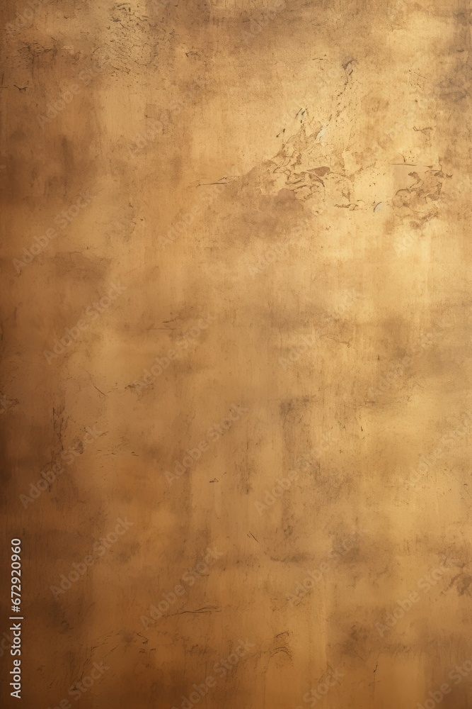 Luxury gold watercolor ombre leaks and splashes texture on white watercolor paper background