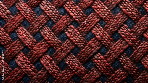 Intricate Woven Fabric Texture for Background Use. Generative ai