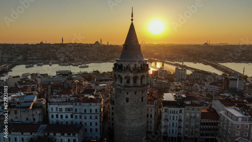 The Tower Of Galata  istanbul Turkey