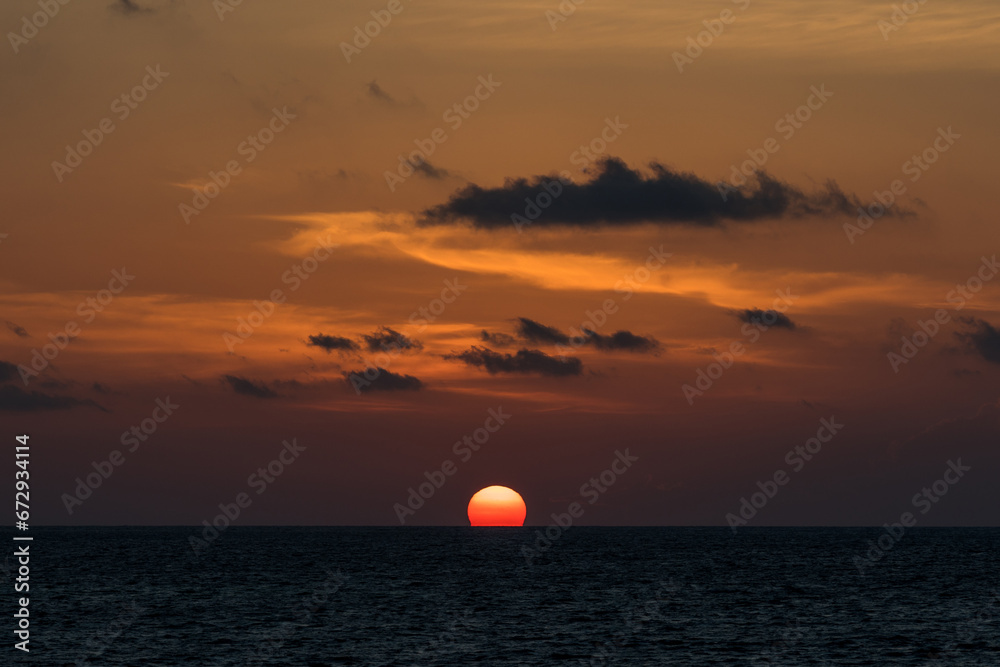 Sunrise by the Ocean