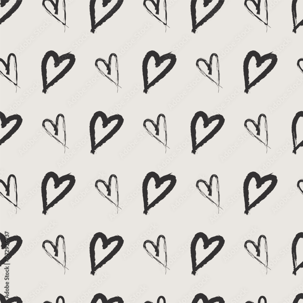Hearts seamless pattern | valentines day Hearts seamless pattern | valentines day