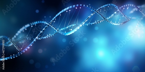 Abstract illustration of DNA. 