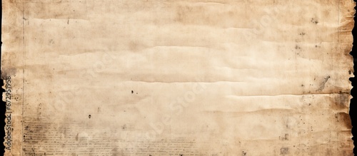 Vintage notebook paper with a classic paper texture representing an abstract and empty old sheet