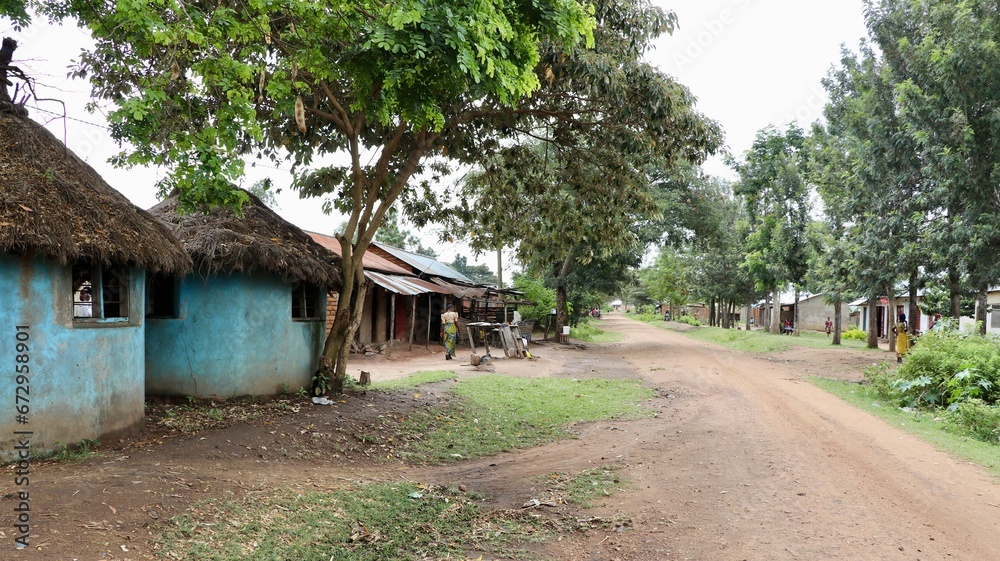 centre ville d'un Village tanzanien - hors des sentiers battues