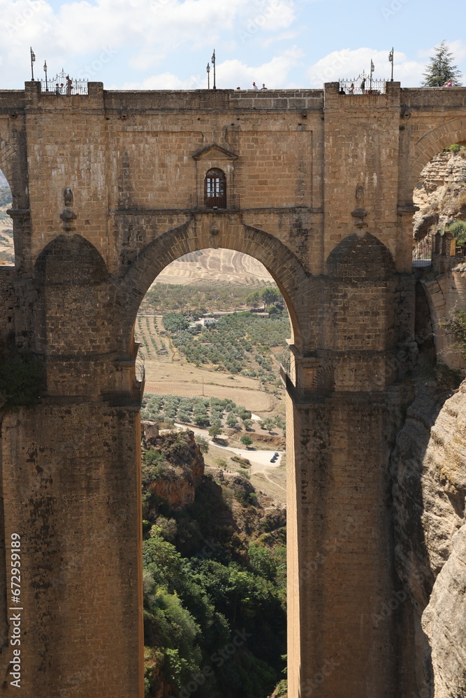 Obraz premium Puente Nuevo bridge in Ronda Spain