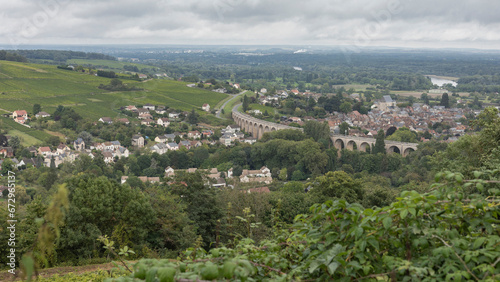 Looking out across the valley from the town of Sancerre