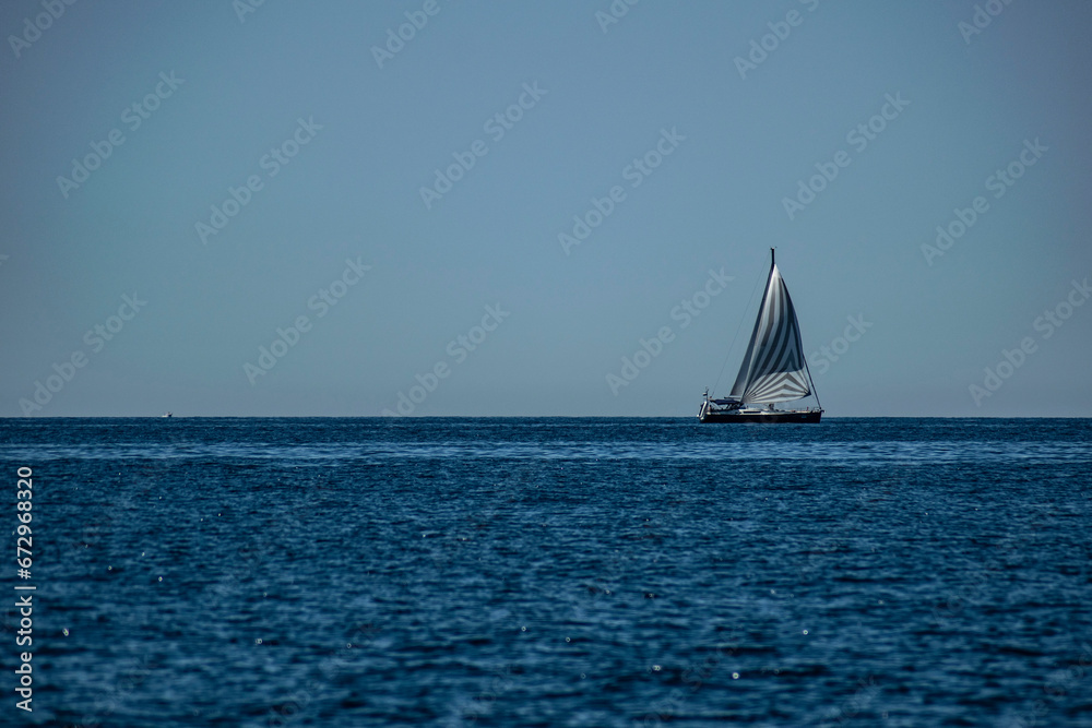 boat in the Croatian sea