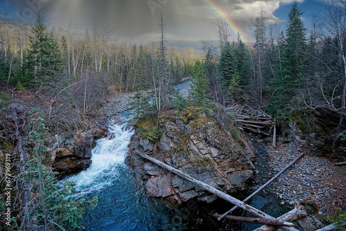 Shegunia Creek near Hazelton BC, Canada
