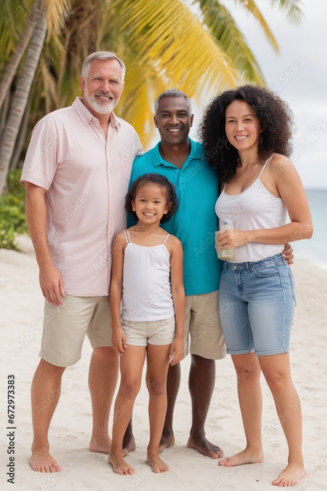 Family Portrait on vacation Family Portrait on vacation