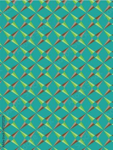 green spark seamless pattern