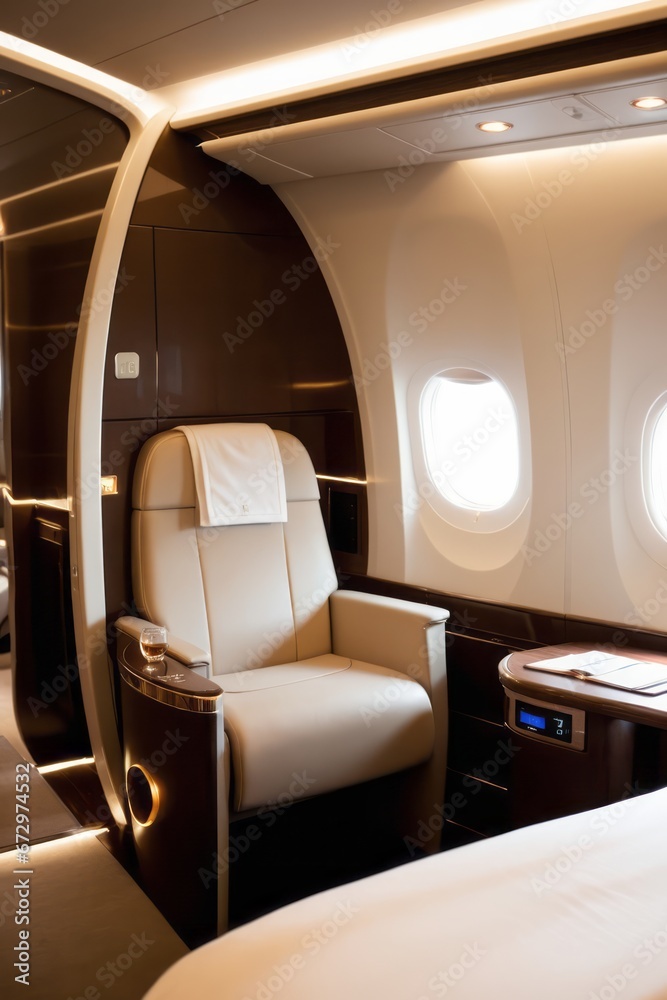 Fototapeta premium First Class Cabin