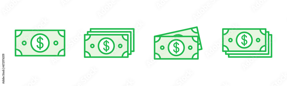 Money icon set. Money vector icon. Money icon set. Money vector icon.