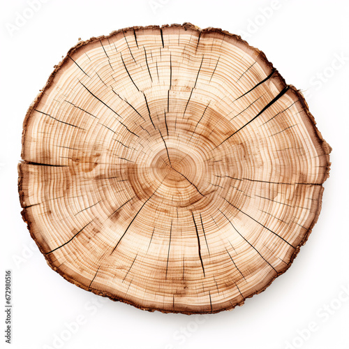 slice of a maple tree trunk photo