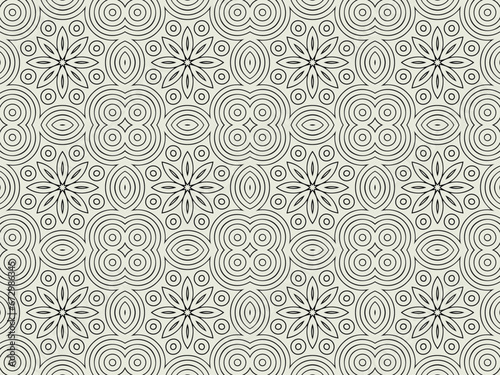 Beautiful Geometric Seamless Pattern