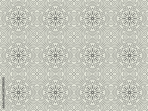 Beautiful Geometric Seamless Pattern