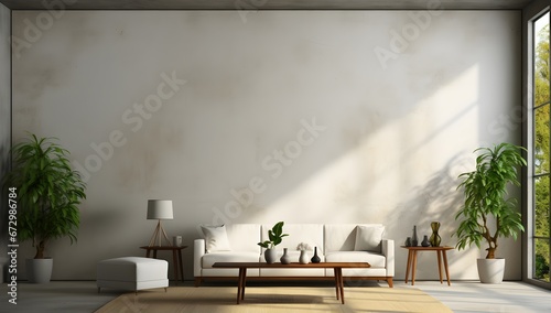 A modern living room interior design 