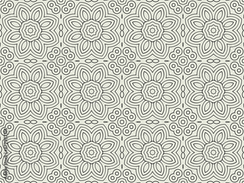 Beautiful Geometric Seamless Pattern