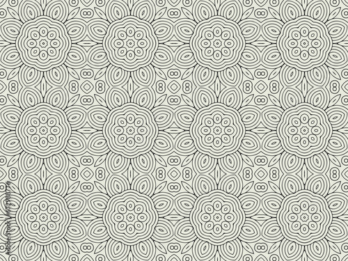Beautiful Geometric Seamless Pattern