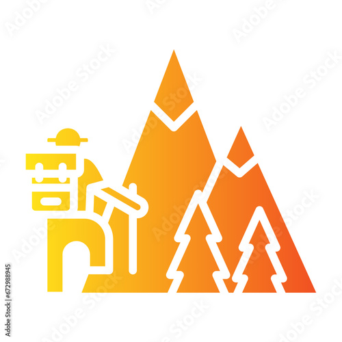 Hiking Icon