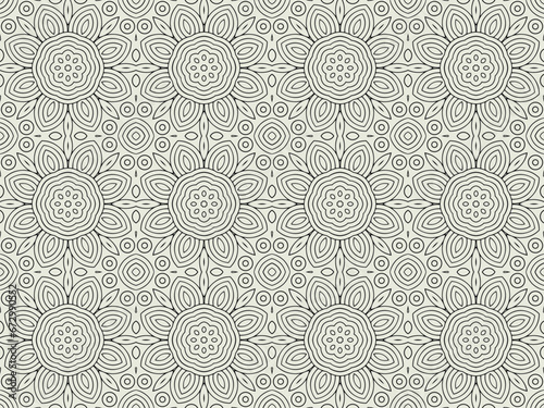 Beautiful Geometric Seamless Pattern