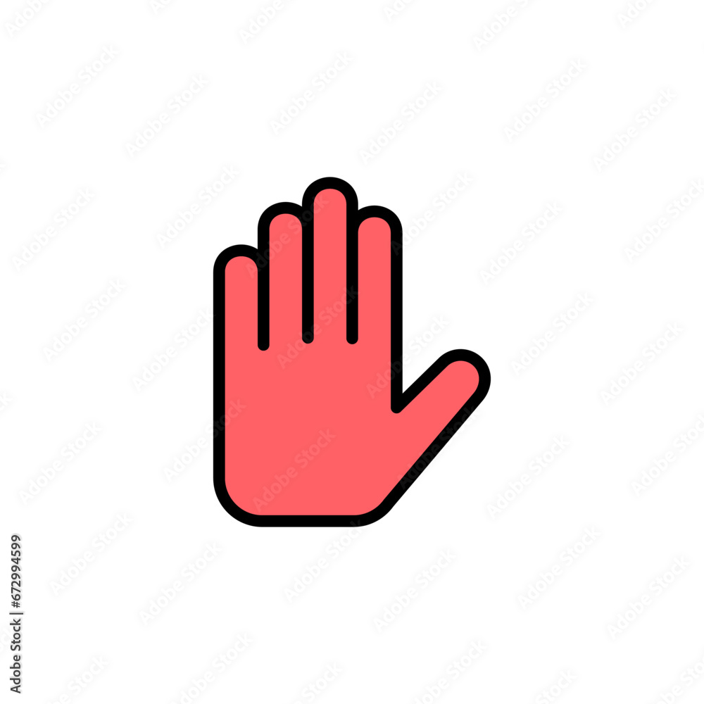 Hand icon set illustration. hand sign and symbol. hand gesture Hand icon set illustration. hand sign and symbol. hand gesture