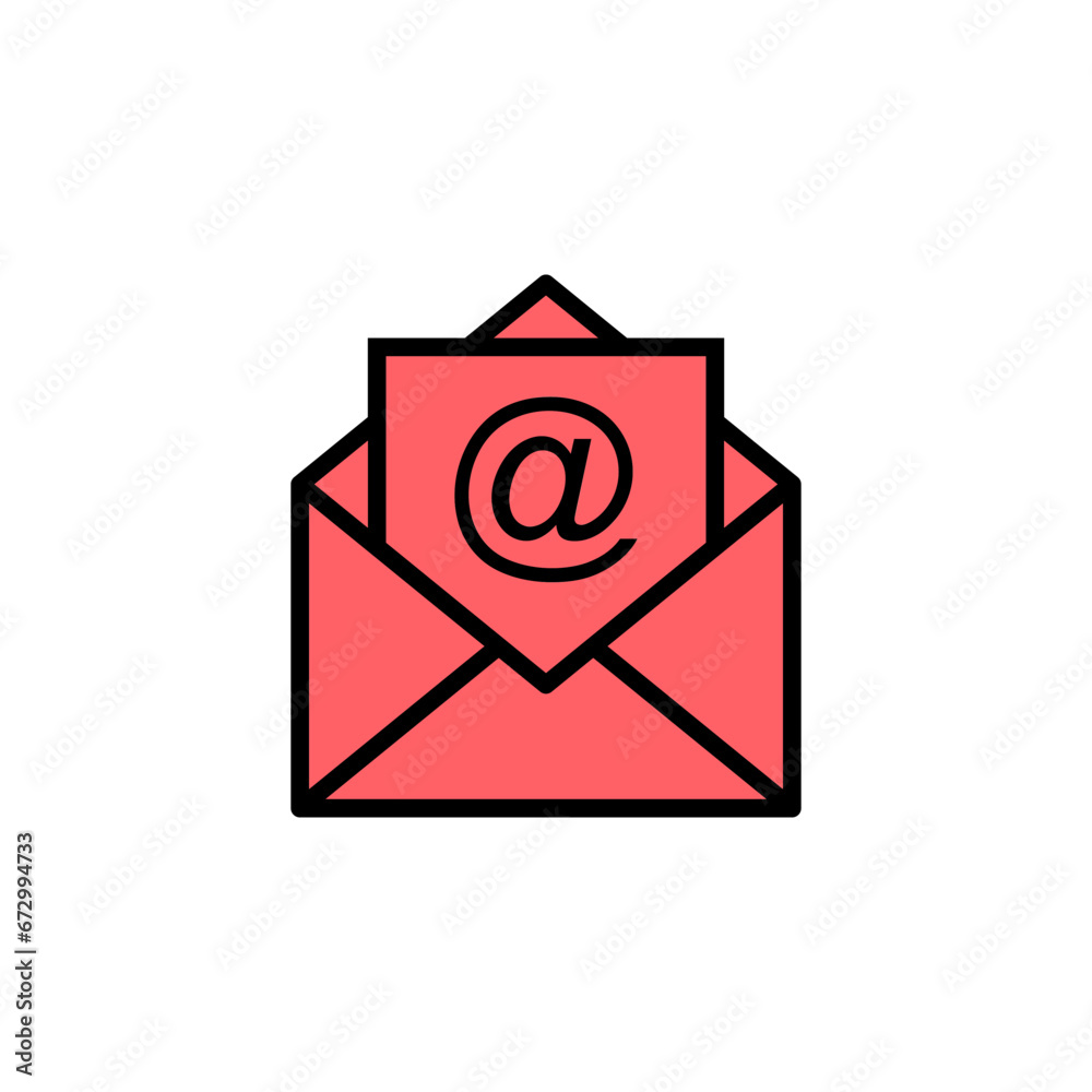 Mail icon set illustration. email sign and symbol. E-mail icon. Envelope icon Mail icon set illustration. email sign and symbol. E-mail icon. Envelope icon