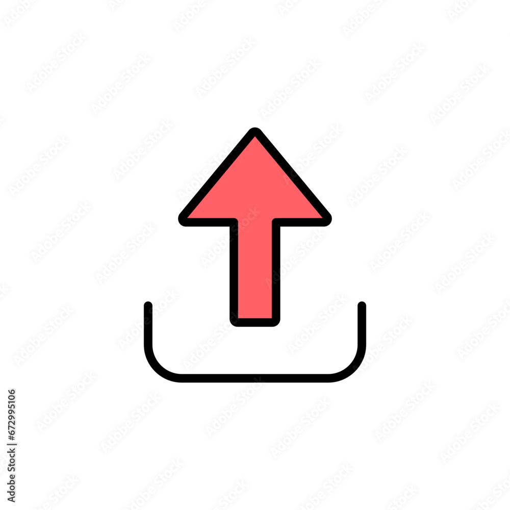 Upload icon set illustration. load data sign and symbol Upload icon set illustration. load data sign and symbol