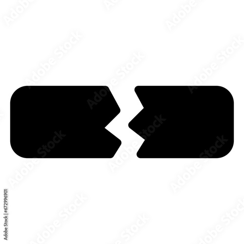 broken