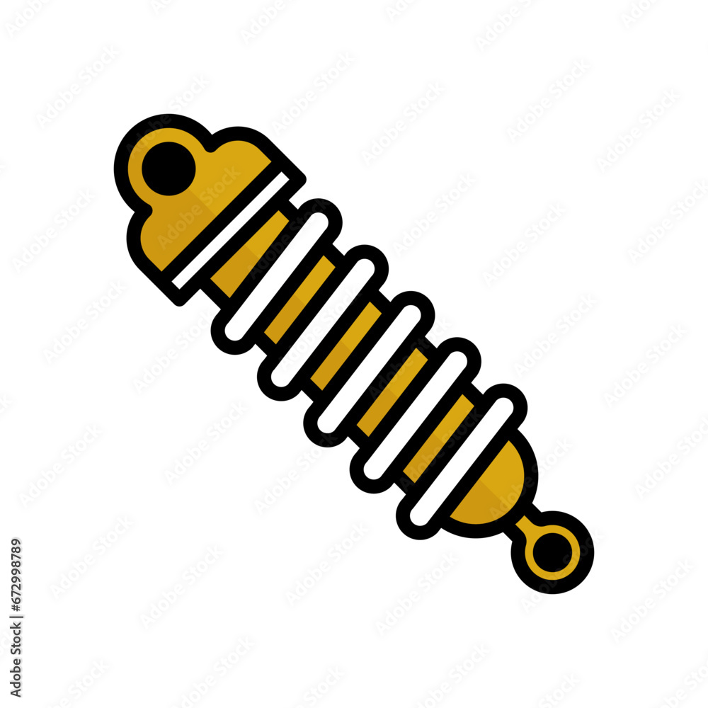 Fototapeta premium Shock Absorber icon Vector Design